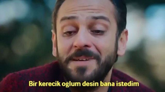 Bir kerecik oğlum desin bana istedim