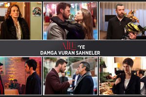 Aile'ye damga vuran sahneler!