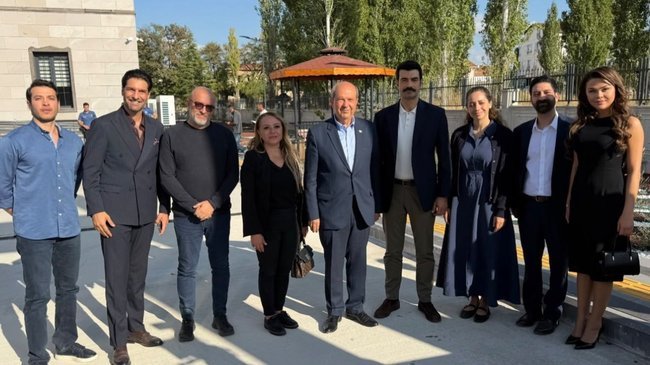 Ersin Tatar'dan Sevdan Bir Ateş setine sürpriz ziyaret!